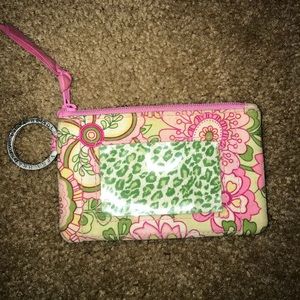 Vera Bradley ID and credit card wallet